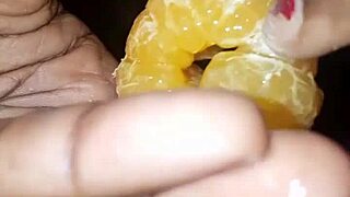 The dense clitoris is so big that it penetrates my finger