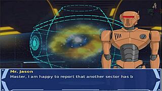 Slutty R2-D2 gets orgied in space adventure