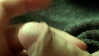 Horny Ifoslave enjoys playing with his massive throbbing cock
