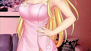 The ecchi and hentai game continues with a busty beauty and a possessive neighbor