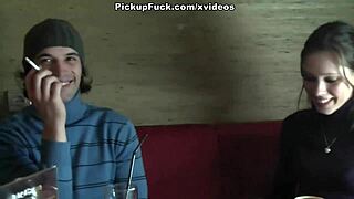 Hot girl gets picked up for real sex