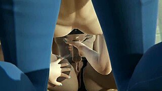 Futa self-love: Samsung Sam's solo pleasure journey with an amazing creampie finish