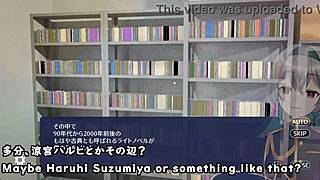 A trial version of a game where shadows engage in sexual activities in a school setting with anime and hentai-style graphics.