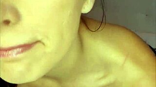 I show my big natural tits and ass to my neighbor while I pleasure myself.
