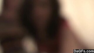 Two red-haired teens have fun with a camera in the bedroom