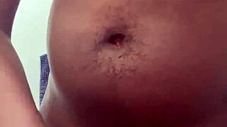 Big black cock gets a bath time solo satisfaction
