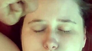 New amateur gets facial in porn video