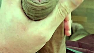 A beautiful cock in a hot gay scene with a Latino man.