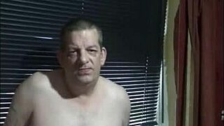 A bisexual man tries out a masturbation device.