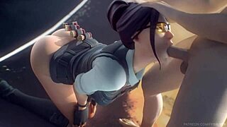 A compilation of animated porn featuring Fortnite-themed videos by Fpsblyck