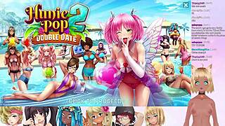 Vtuber Lewdneko’s livestream of HuniePop 2 Double Date Part 6