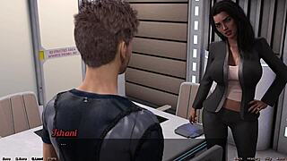 Beautiful black MILF gets angry after sleeping with her friends in 3D animated porn