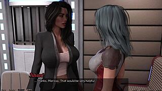 Beautiful black MILF gets angry after sleeping with her friends in 3D animated porn