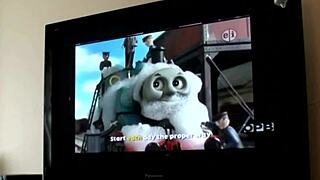 Thomas and friends sing along to their favorite tunes on the train