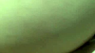 Amateur girl gets a creamy facial and a nice cum shower on her face and body