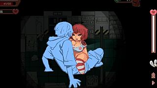 Horsecock riding and deepthroat action in taboo hentai game