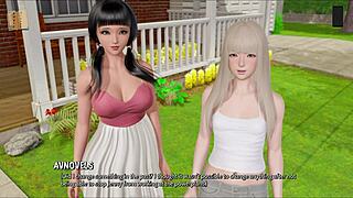 Hey, check this out, Ripples 40 got clothes ripped in 3D action!