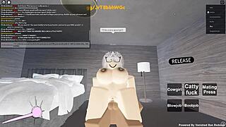 Big ass Roblox porn with cowgirl and anal scenes