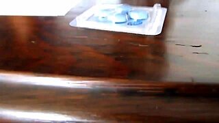 Blonde bombshell gets a creampie in this steamy video