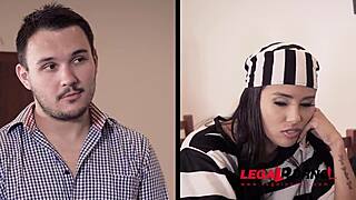 European and Latina beauties in a wild prison orgy