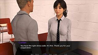 Nudist school adventure continues: Playing the role of the inspector
