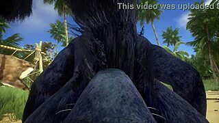 Two gay wolves have sex in this POV video