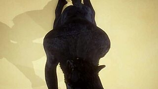 Two gay wolves have sex in this POV video