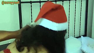 A happy Christmas with my loving husband