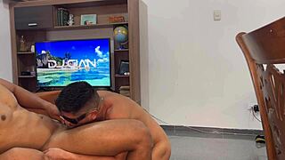 Peruvian celebrity anal party with hot black guys