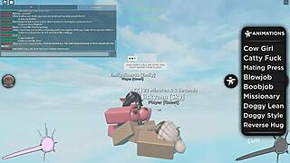 Yo, wanna see wild doggystyle action in Roblox porn clips?