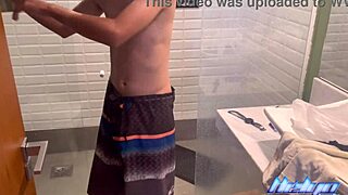 Young Latino man gets his ass fucked by a hot twink in Brazil