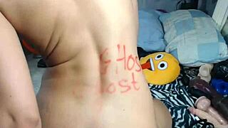 Amateur big tits homemade video with squirting action