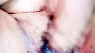 Lesbian princess flaunts her big nipples in amateur video