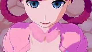 3D animated porn game with POV feature and big ass women