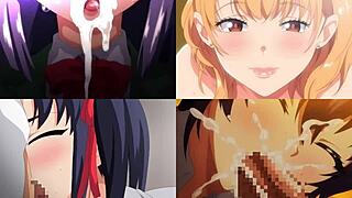 Hentai with a split-screen feature