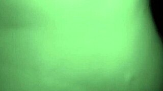 Infrared video of hardcore sex with a cum inside