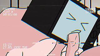 Uncensored cartoon with anime sex and toilet humor