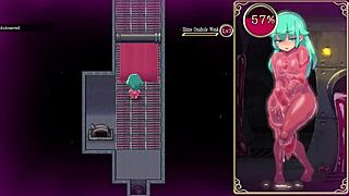 Futa mage explores dungeon in this erotic game