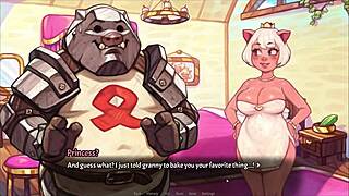 Hot voice and huge boobs in this cute hentai game pornplay
