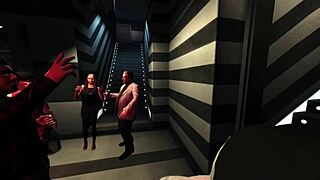 Kay Hartman's steamy night club encounter in GTA 4