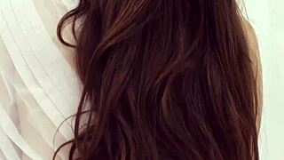 A Mormon woman gives in to a sensual experience of oral sex