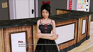Harem Hotel 107 - A walkthrough of the anime visual novel and PC gameplay