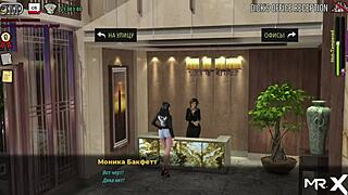 Hentai shower scene with a steamy hot shower in the fashion business