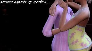 3D animated country nun gets ita goat tits sucked on by a horny ranch hand