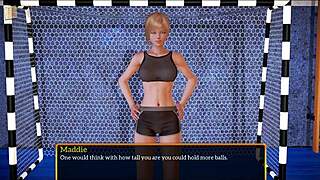 New family 497 - visual novel experience with a blonde teen