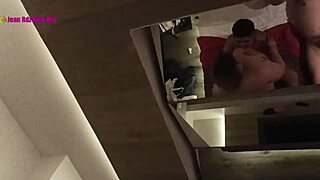 Big-boobed MILFS suck and fuck young stud without a condom