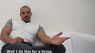 Amateur gay video from Czechgaycasting with POV and blowjob scenes
