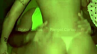 Big ass blonde gets pumzied in hot threesome action
