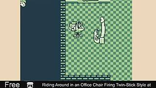 Work time turns into a game with a female protagonist and Game Boy Advance games