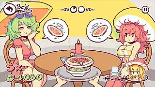 Futanari di funghi futa hentai game delights with cumshots